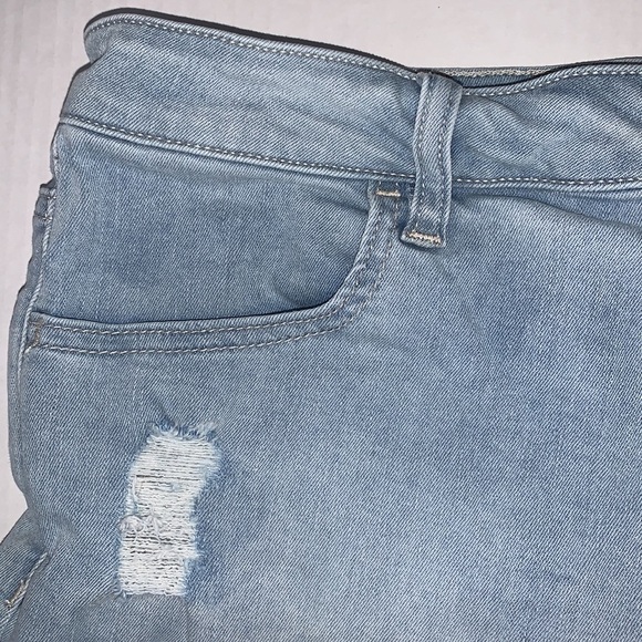Pacsun Super Strength Shortie Denim Shorts Size 29 - Picture 2 of 8